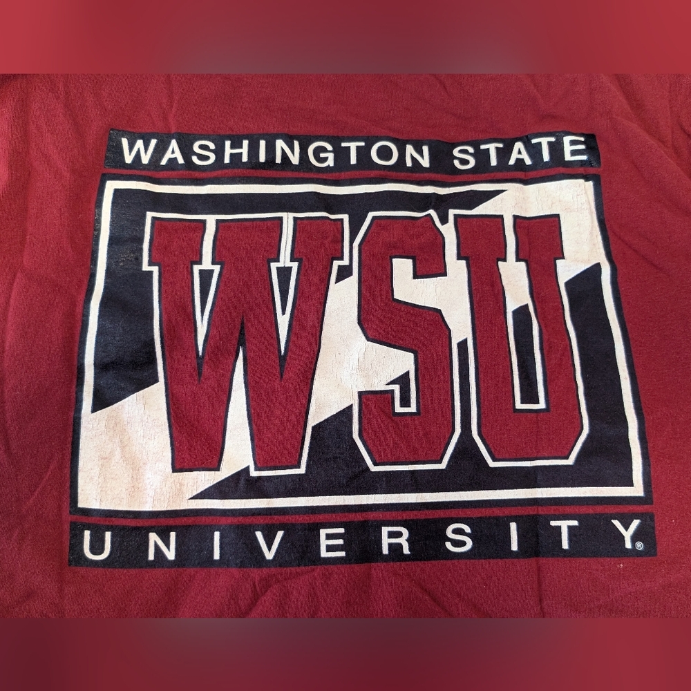 Vintage Washington State University Crimson T-Shirt, Size XL